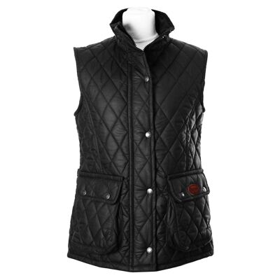 W12  -  Women's Newbury Waxed Quilted Gilet