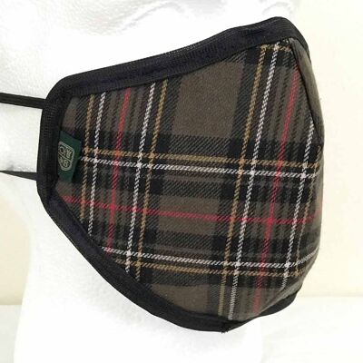 FM05  -  Cotton Plaid Face Mask