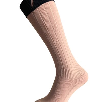 Hortons  -  Ladies Burley Long Socks Pink