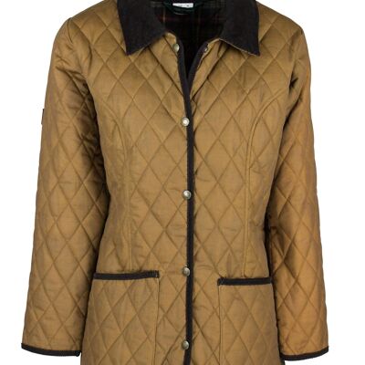 CONW61  -  Women's Highgate Quilted Wax Jacket