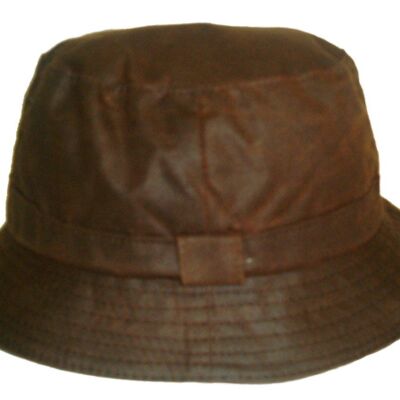 HW55  -  Antique Wax Bush Hat
