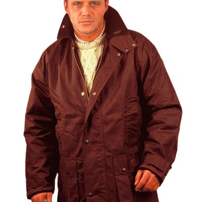 WL011  -  Men's Leather Collar Harrow Jacket