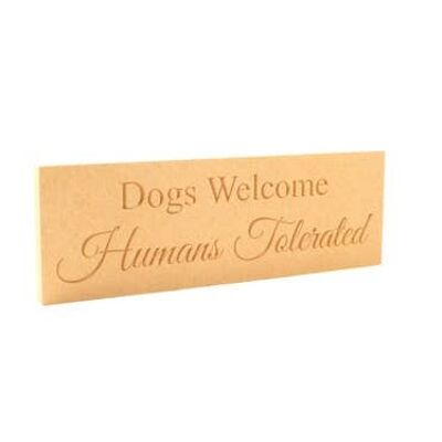 Dogs Welcome Human Tolerated