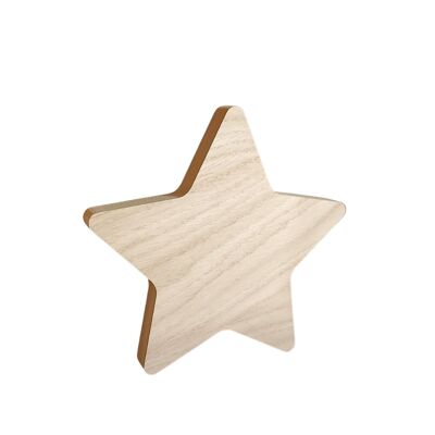 Oak Veneer Star