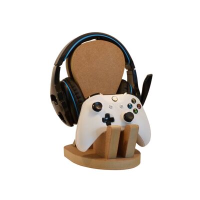 Single Controller and Headphones Holder