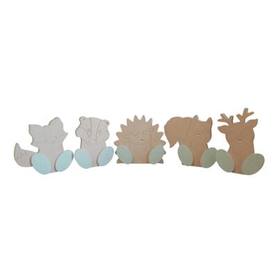 Woodland Wonkies - Set of 5, Large