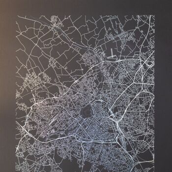 Poster Lille - Minimalist map - 30 x 40 cm 4