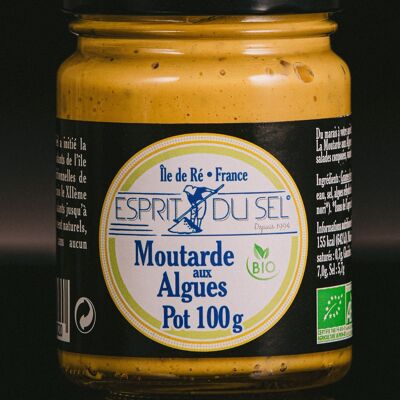 Organic seaweed mustard small jar 100gr