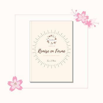 Carnet de Remise en Forme Beige 3 mois - Miroir Miroir 1