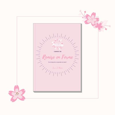 Cuaderno Fitness Rosa 3 meses Sin Personalización