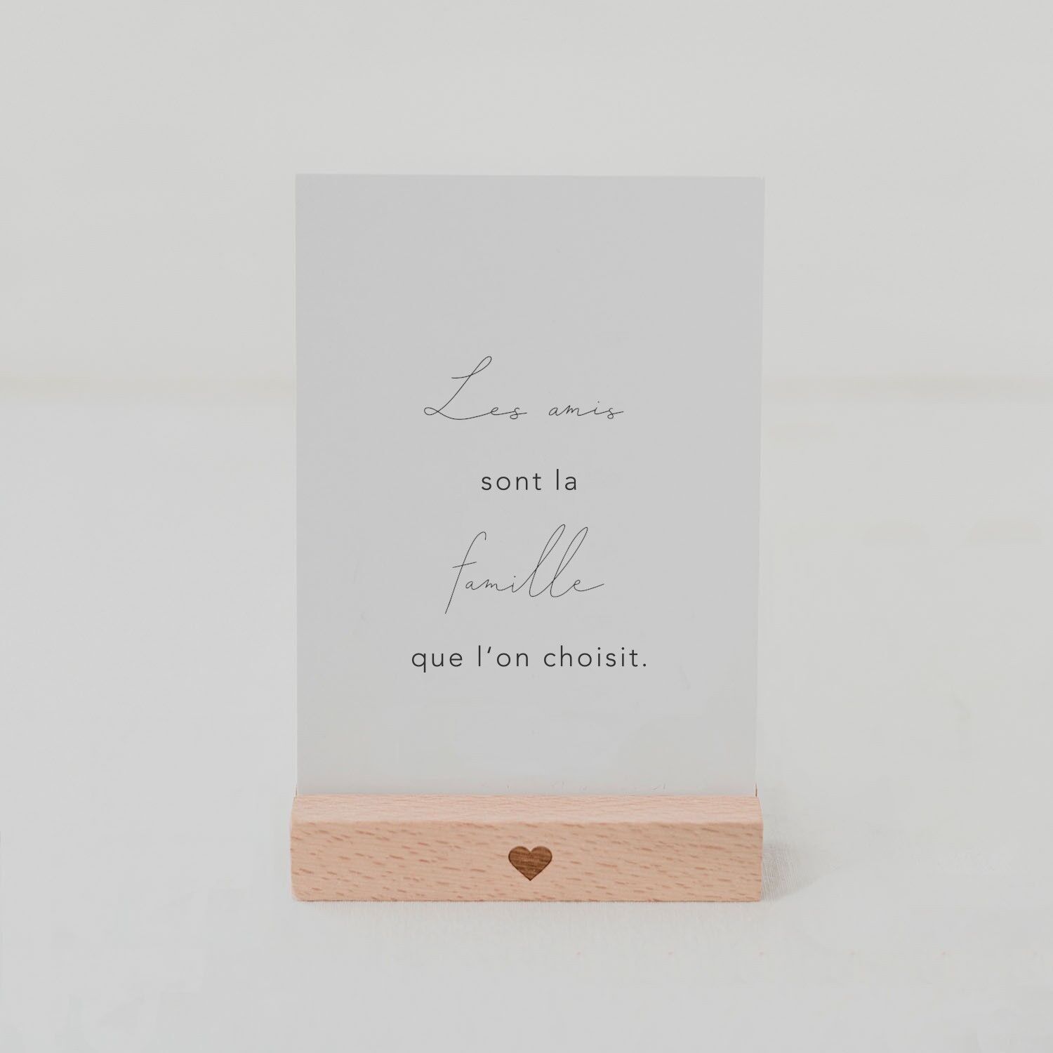 Carte-dicton Les amis (UC = 10 pièces)