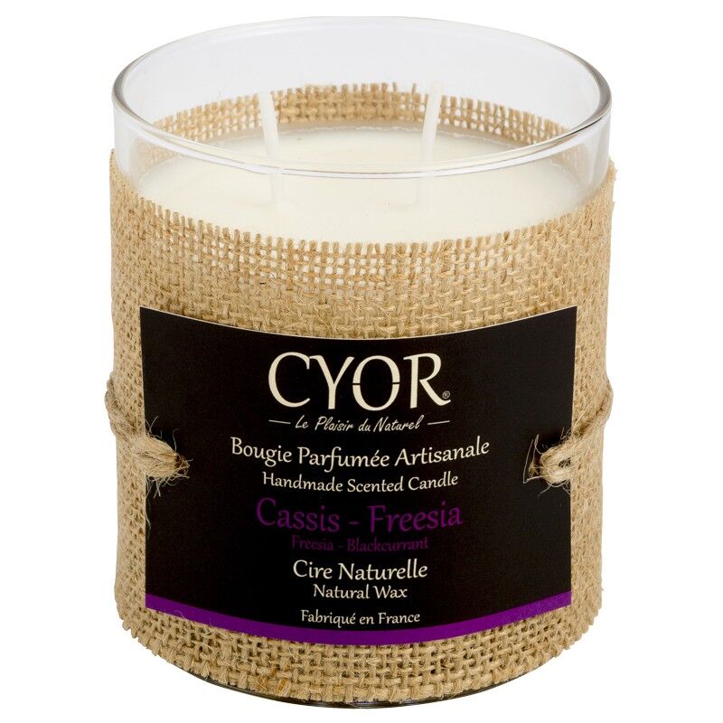 Vela perfumada grande Cassis Freesia