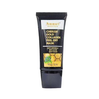 24K Gold Collagen Peel Off Maske Anti-Aging Anti-Falten Anti-Akne & Anti-Toxin