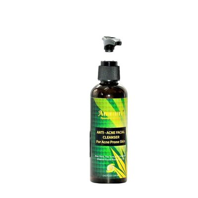 Ammuri Detergente Viso Anti Acne con aggiunta di Aloe Vera e Tea Tree Plus Niacinamide