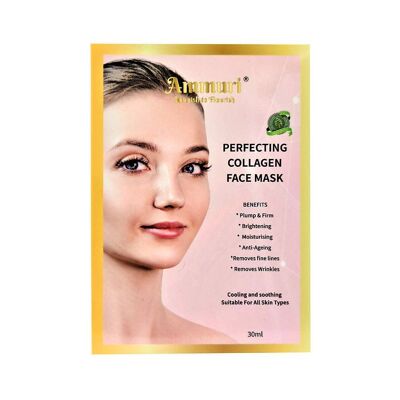 Ammuri Collagen Silk Gesichtsmaske Anti-Age Anti-Falten-Hautperfektionierungsmaske