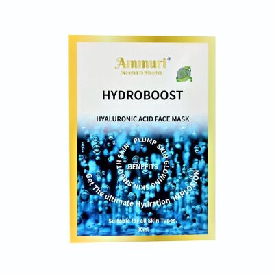 Ammuri Hyaluronic Acid Face Mask Sheets with added RETINOL Silk FACE MASKS