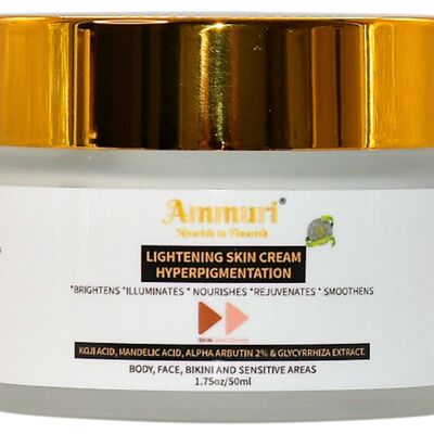 Ammuri Lightening Brightening Skin Cream Sommersprossen-Entferner Anti-Aging Anti-Falten