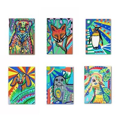 MIXED RAINBOW ANIMAL PACK 1