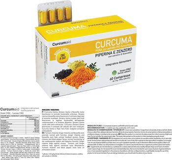 CUrcumaid CURCUMA ET PIPERINE PLUS 95% au Gingembre et extrait de Boswellia 4