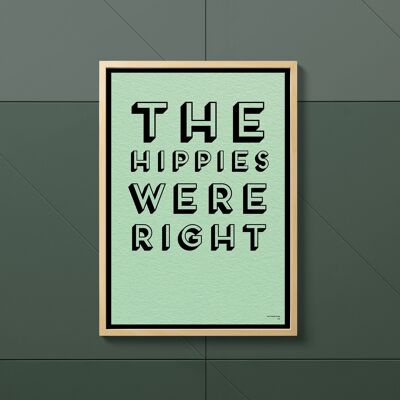Hippies // A3 // Art Print // Limited Edition of 100