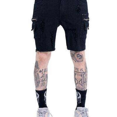 Shorts cargo elevados