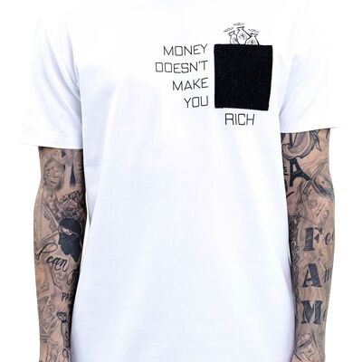 Money Bags Denim Pocket Tee