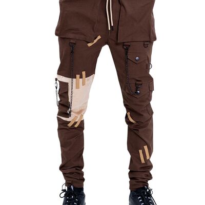 Pantaloni cargo con catena sospesa benedetta - M (30~32)