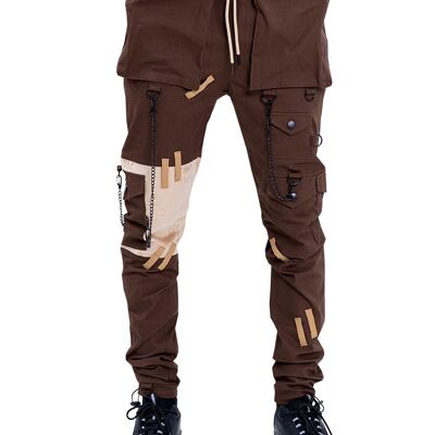 Blessed Hanging Chain Cargo Pants Joggers - L (32~34)