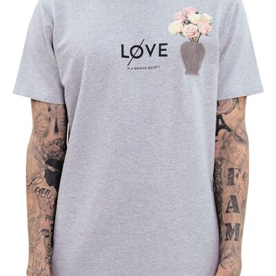 Maglietta tascabile Broken Xociety Roses - XXL