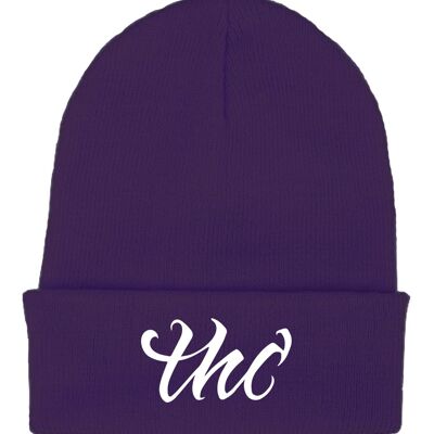 THC Logo Beanie - Purple
