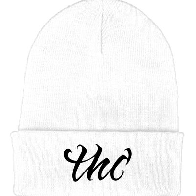 THC Logo Beanie - White