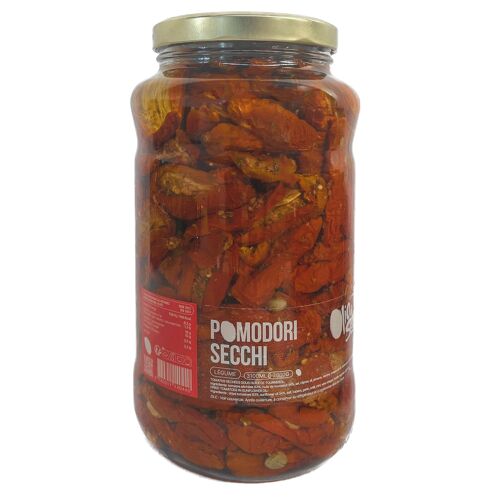Légumes - Pomodori secchi - Tomates séchées sous huile de tournesol (2800g)