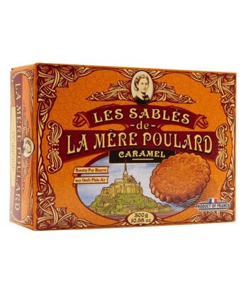 Boîte carton Collector sablés caramel 300g 1