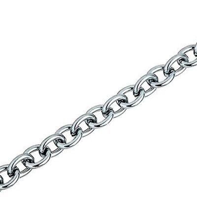 Glamor - round anchor bracelet 20cm stainless steel