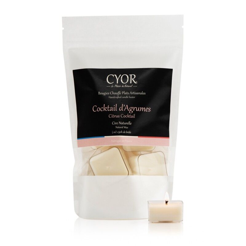 Velas de calentador de cóctel de cítricos