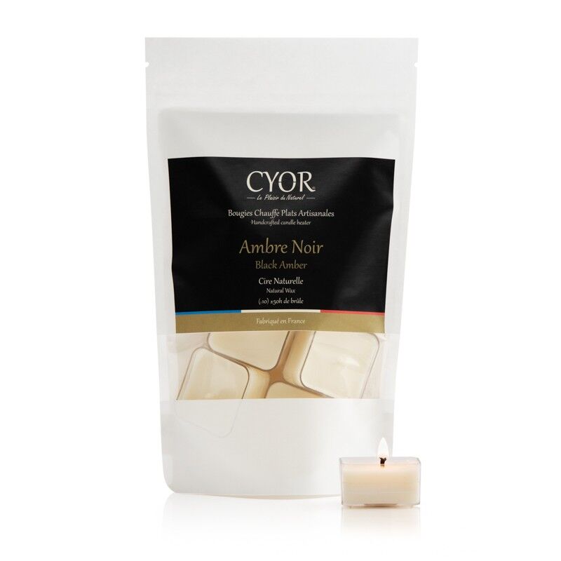 Calentadores de platos de ámbar negro