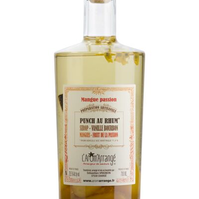 Punch au Rhum Mangue-Passion - 70cl - Tarif caviste