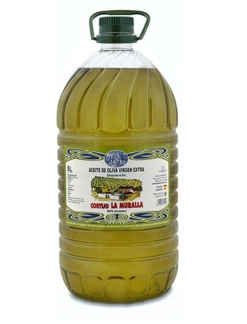 EVOO Cortijo La Muralla - Variété Hojiblanca - Bouteille de 5 litres - Extraction à froid - Oliveraie traditionnelle (5L) 1