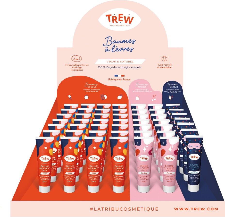 Expositor de 49 bálsamos