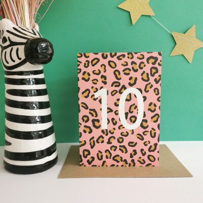 10th-birthday-card-leopard-print-card
