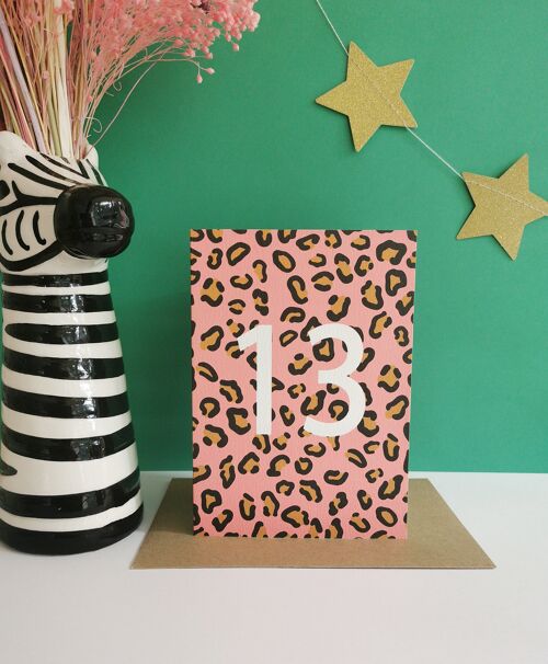 13th-birthday-card-leopard-print-card