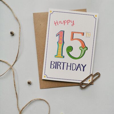 Pacchetto di carte per il 15° compleanno-6