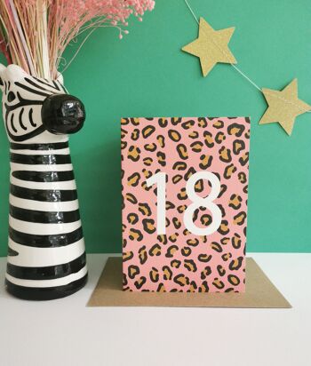 carte-d-anniversaire-18 ans-carte-imprime-leopard 1