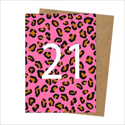 21 cumpleaños-tarjeta-leopard-pack-6
