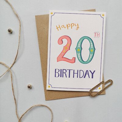 20th-birthday-card