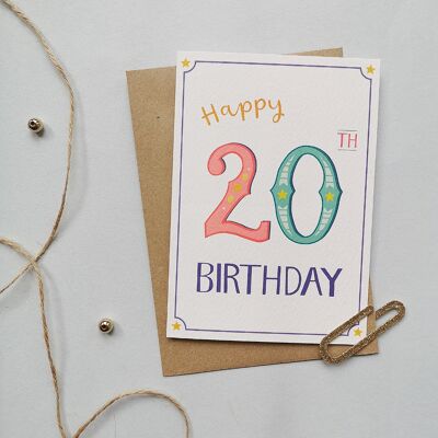20th-birthday-card