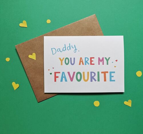 daddy-you-are-my-favourite-card