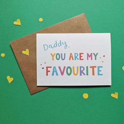 daddy-you-are-my-favourite-card