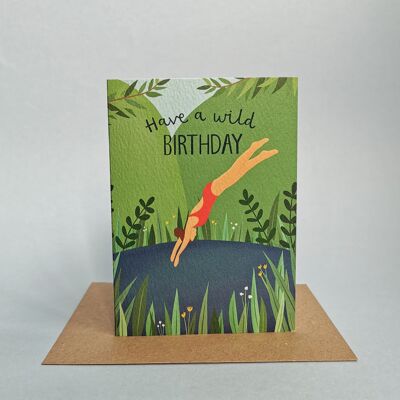 female-wild-swimming-birthday-card-a6-pack-of-6