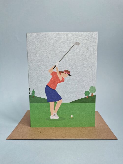 golfer-female-card-pack-6-black-0